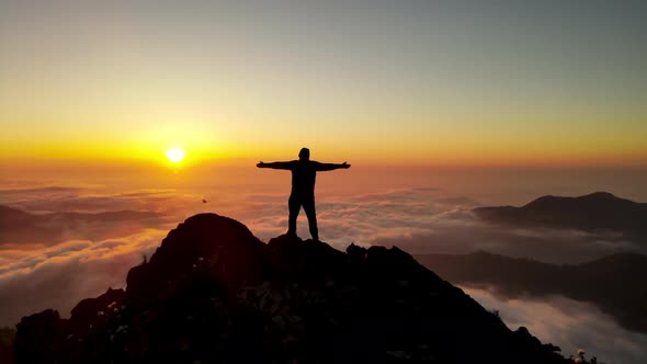 Sunset From The Mountain Top alt