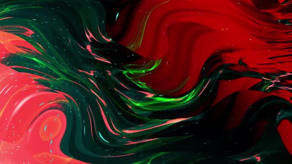 abstract colorful glossy wavy motion background. dark gradient liquid background animation. Vd 1549