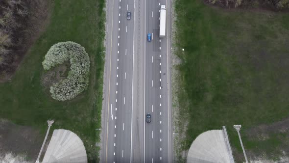 Highway View From Above