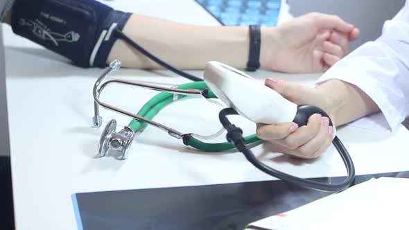 Measurement Of The Patient's Blood Pressure