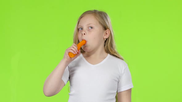 kids girl little girl carrot 