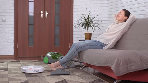 Modern Vacuum Cleaner in the Flat alt