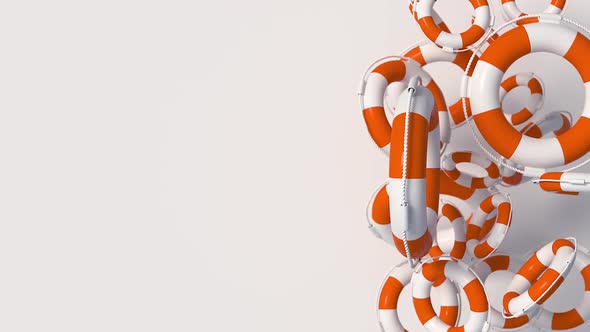 Lifebuoy Drop From Top and Swing on the Rope alt