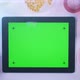 Scientist Using Tablet Pc With A Green Screen - VideoHive Item for Sale