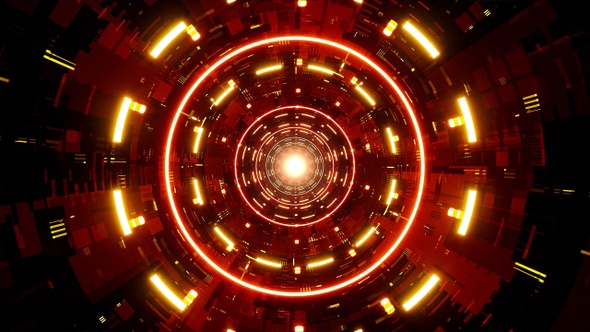 Red Light Music Beat Cyber Tunnel alt