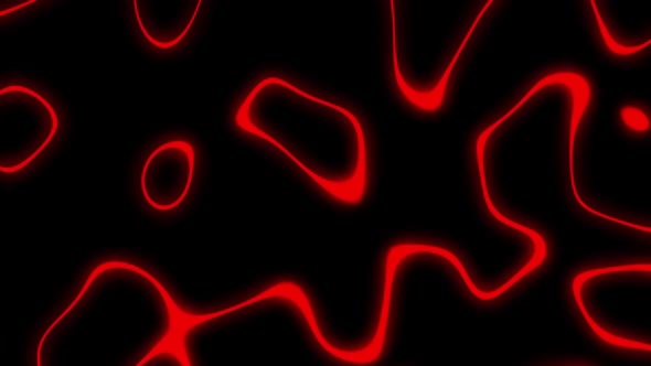 Abstract Background Red Neon Lines