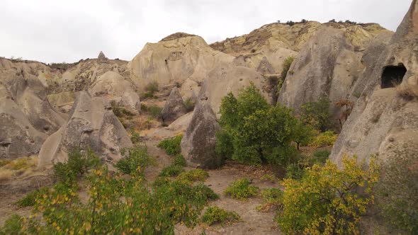 Aerial View Cappadocia Landscape alt