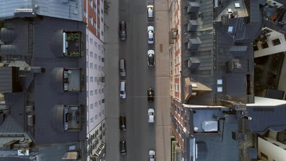 Empty Street in Stockholm During COVID-19 Coronavirus Outbreak