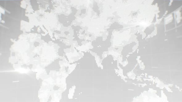 Digital World Map Background