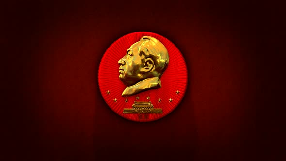 4K_Mao Zedong Badge