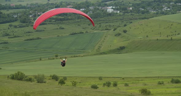 Paraplaning Landscape