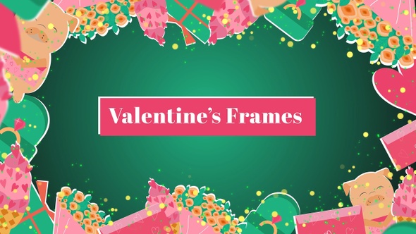 Valentine's Frames - 4 In 1 alt