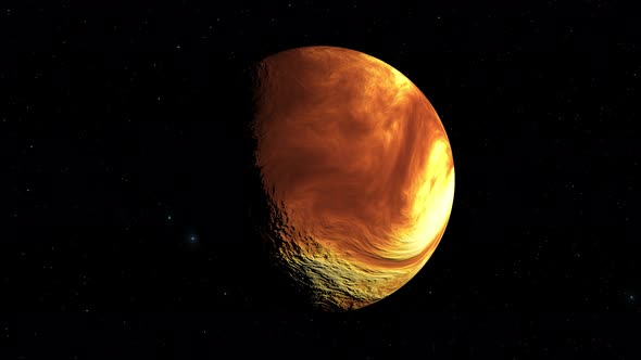 3d planet rotation alt