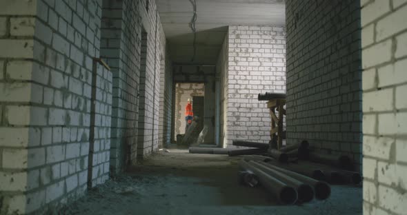 Dangerous Accident on Construction Site alt