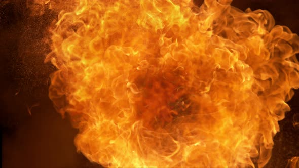 Fire Explosion Shooting with High Speed Camera at 1000Fps alt