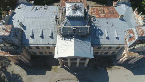 Badeni Palace seen from above alt