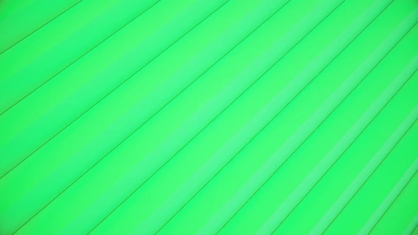 Moving Rotating Green Lines Abstract Background