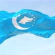 Turan flag waving 4k - VideoHive Item for Sale