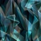 Blue Shine Poligonal Background Loop - VideoHive Item for Sale