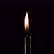 Lighting fire with lighter on dark background - VideoHive Item for Sale
