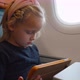 Little Girl on the Plane - VideoHive Item for Sale
