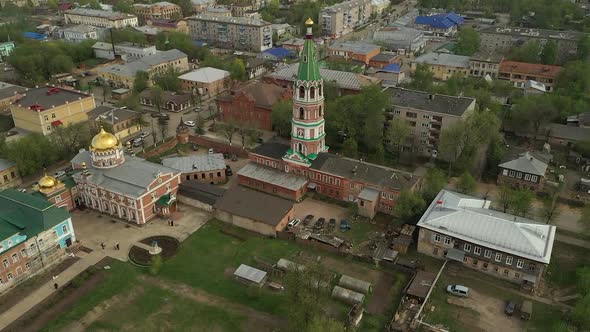 Scenery of Old Buildings in Small Town alt