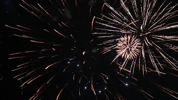 Fireworks night show