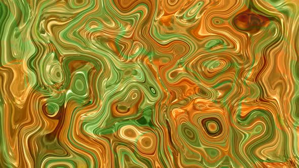 Red green color silky marble liquid effect alt