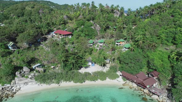 Lagoon On Tropical Island. alt