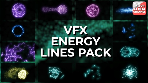 VFX Energy Lines Pack | Motion Graphics