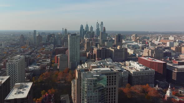 Historic Philadelphia and its approach to Center City alt