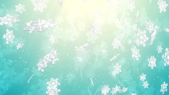 Snow Flake Crystals