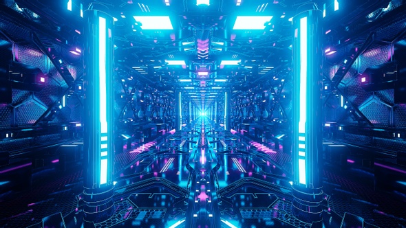 Sci Fi  Light Corridor alt