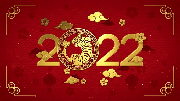 Chinese New Year Background 4k