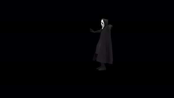 57 Ghost Halloween Dancing 4K alt