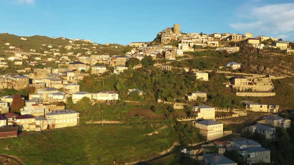 Roofs of the Highmountainous Village of Kubachi alt