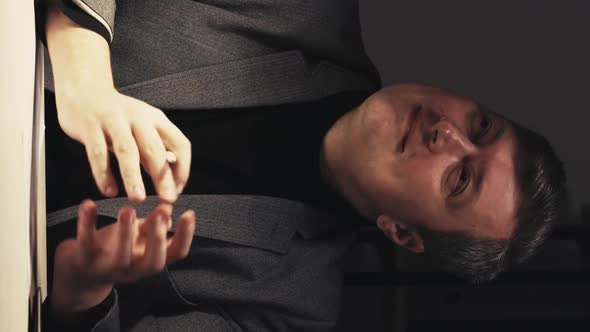 Professional Inspiration Man Writing Late Vertical alt