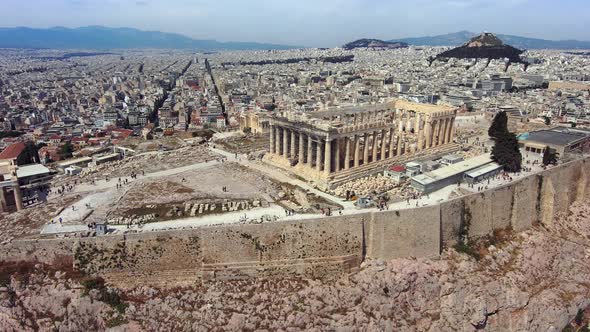 Acropolis of Athens Ancient Citadel in Greece