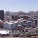 Aerial Footage Of Downtown Tucson Arizona And Sentinel Mountain - VideoHive Item for Sale