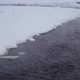 Winter River With Snowdrifts - VideoHive Item for Sale