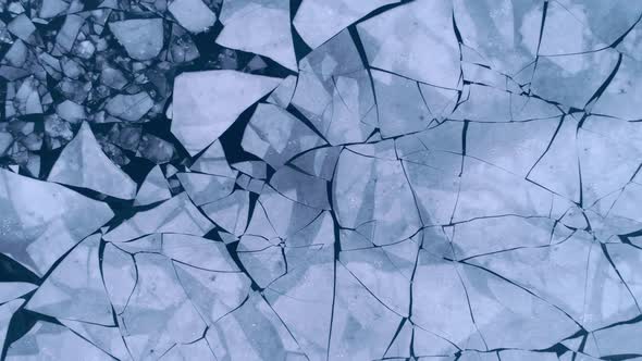 Cracked Ice Floes