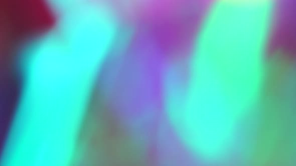 Holographic Defocused Abstract Multicolored Unicorn Blurry Background Overlay Rainbow Pink Blue Teal alt