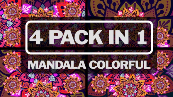 Mandala Colorful Pack