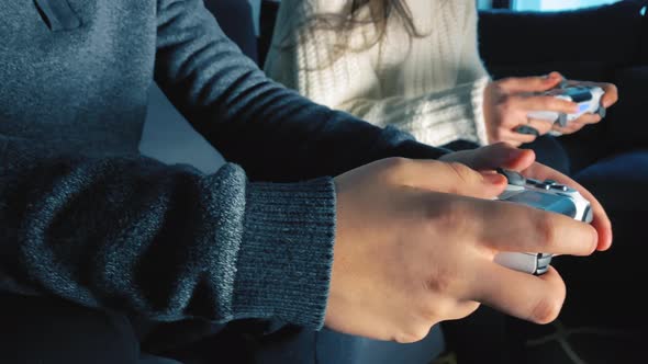Couple Playing Video Games alt