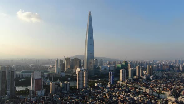 South Korea Seoul Jamsil Lotte Tower Building