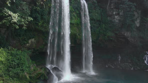MisohHa Waterfall in Chiapas Mexico