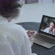 Mature Old Woman Speaking with Son and Explaining By Video Call Looking at Laptop - VideoHive Item for Sale