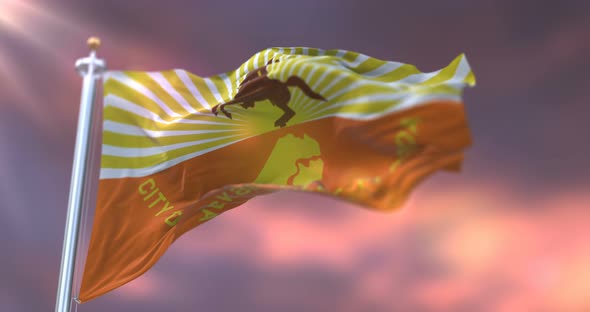 Jacksonville City Flag, United States alt