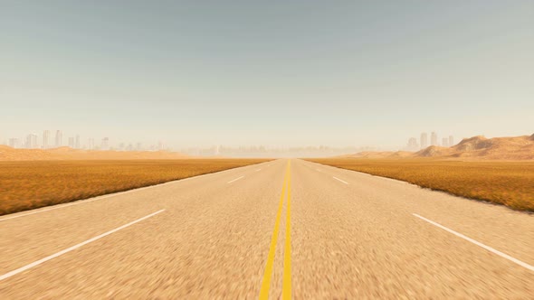 Countryside Landscape Road Trip Concept alt