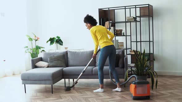 African american woman having fun alt